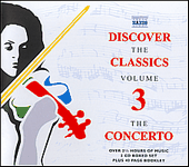 Discover the Classics volume 3 with Finzi's Clarinet Concerto album cover
